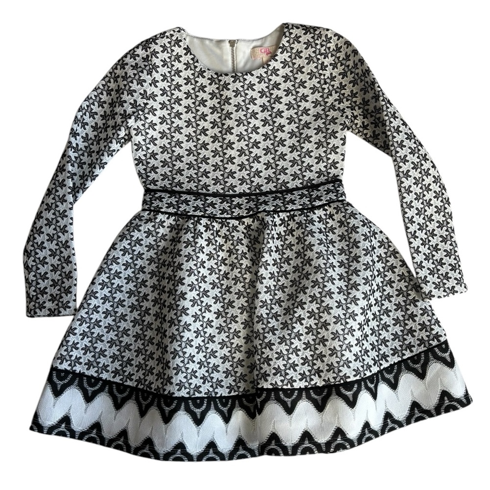 Giani Bernini GB Girls Tapestry Thick-weight A-line Formal Dress
